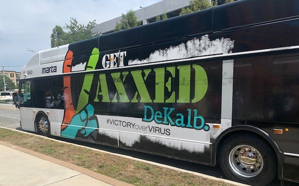 DeKalb Get Vaxxed Bus